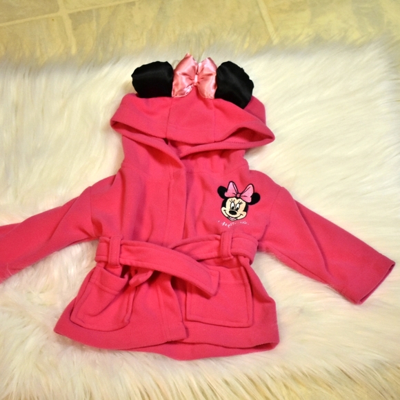 Minnie Mouse Robe Size 0-3 months